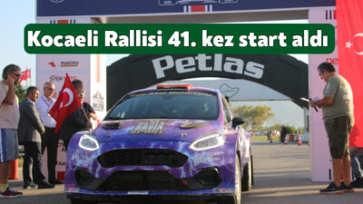 Türkiye Ralli Şampiyonası'nın 6. ayak yarışı olan 41. Kocaeli Rallisi’nin