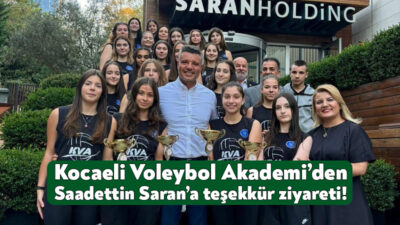 İzmit Belediye Başkanı Fatma Kaplan Hürriyet, Kocaeli Voleybol Akademi voleybol