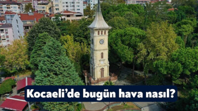 Meteoroloji Genel Müdürlüğü Kocaeli’nin hava tahmin raporunu açıkladı. Meteorolojinin verilerine