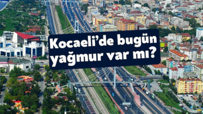 Meteoroloji Genel Müdürlüğü Kocaeli’nin hava tahmin raporunu yayınladı. 14 Ekim