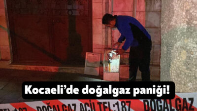 Kocaeli'nin Gebze ilçesinde birçok noktadan gaz kaçağı ve kokusu ihbarı