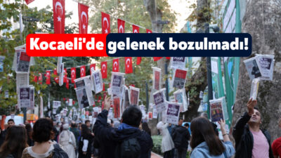 4.Kocaeli Kitap Fuarı öncesinde Cumhuriyet Bulvarındaki asırlık çınarlar yine kitap