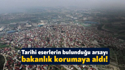 Kültür ve Turizm Bakanlığı Kültür Varlıklarını Koruma Bölge Müdürlüğü Dilovası’ndaki