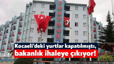 Çevre, Şehircilik ve İklim Değişikliği Bakanlığı Kocaeli’de kapalı durumda bulunan