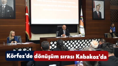 Körfez Belediyesi’nin ekim ayı meclisinde konuşan Başkan Söğüt, “Barbaros’ta vatandaşlarımızın