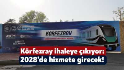 Kocaeli’yi ulaşımda bir üst seviyeye çıkaracak Kuzey Metro Hattı’nda şantiye