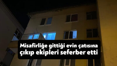 Kocaeli'nin Körfez ilçesinde eşi ile yaşadığı sorunlar sebebiyle akrabasının evine