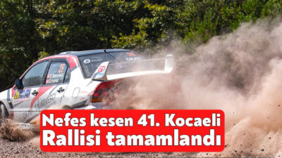 Adrenalin dolu 41. Kocaeli Rallisi’nde zafer Toksport WRT takımının pilotları
