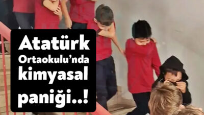 Karamürsel'de eğitim ve öğretim faaliyetlerini sürdüren Atatürk Ortaokulu'nda, laboratuvar bölümünde