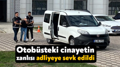 Kocaeli'nin Karamürsel ilçesinde, yolcu otobüsünde yeğeninin eşini vahşice öldüren zanlı