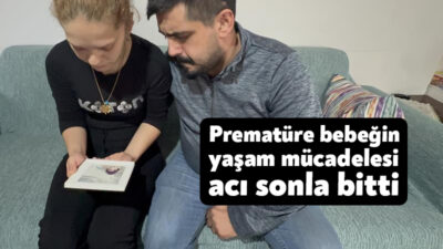 Kocaeli’nin Gebze ilçesinde özel bir hastanede erken doğumla dünyaya gelen