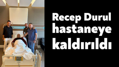 Trendyol 1.Lig’de mücadele eden Kocaelispor’un kulüp başkanı Recep Durul enfeksiyon