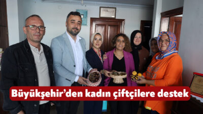 Kocaeli Büyükşehir Belediyesi, toprağı bin bir emekle işleyen ve üreten