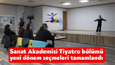 İzmit Belediyesi Sanat Akademisi Tiyatro bölümü 3. Dönem kursiyer eğitim