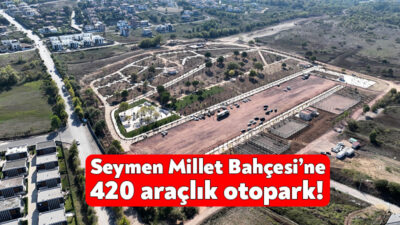 Kocaeli Büyükşehir Belediyesi, Seymen Millet Bahçesi’ne 420 araçlık otopark, yol