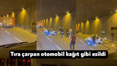 Kocaeli'nin İzmit ilçesinde direksiyon hakimiyetini kaybeden otomobil sürücüsü, seyir halindeki
