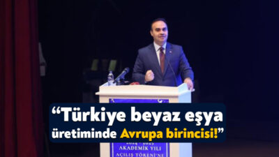 Sanayi ve Teknoloji Bakanı Mehmet Fatih Kacır, Türkiye'nin son 22