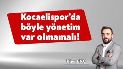 Kocaelispor Başkanı Recep Durul bugün bir basın toplantısı düzenleyerek takımın