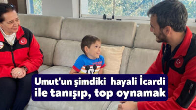 Kocaeli'nin Körfez ilçesinde oturan ve polis olma hayali kuran omurilik