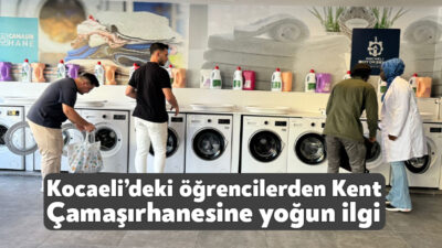 Büyükşehir’in üniversite öğrencilerine yönelik hayata geçirdiği Kent Çamaşırhanesi yeni dönemde
