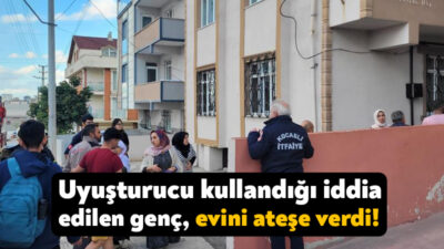 Kocaeli'nin Gebze ilçesinde madde bağımlısı olduğu iddia edilen şahıs