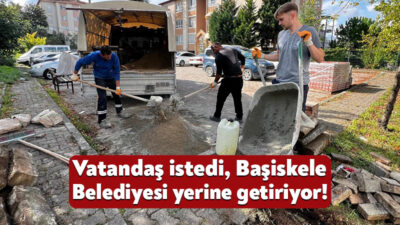 Başiskele Belediyesi vatandaşların isteğini yerine getiriyor, yaşlı ve engelli vatandaşların