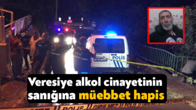 Kocaeli'nin İzmit ilçesinde evinde kaçak alkol satan yaşlı adamın, veresiye