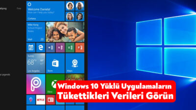 Microsoft’un sunmuş olduğu Windows 10 bünyesinde pek çok yenilik ve