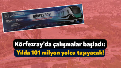 Kocaeli’yi ulaşımda bir üst seviyeye çıkaracak Kuzey Metro Hattı’nda şantiye