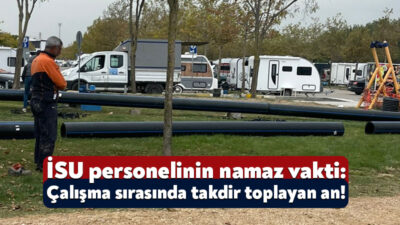 Kocaeli Büyükşehir Belediyesi’ne bağlı olan İSU ekipleri İzmit sahilinde yaşanan