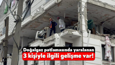 Kocaeli'nin Gebze ilçesinde dün bir evde doğal gaz patlaması sonucu