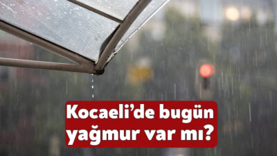 Meteoroloji Genel Müdürlüğü Kocaeli’nin hava tahmin raporunu yayınladı. Meteorolojinin verilerine