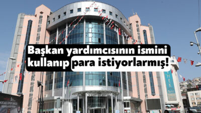 İzmit Belediyesi, Belediye Başkan Yardımcısı Muhammet Ertürk’ün ismini kullanarak telefon
