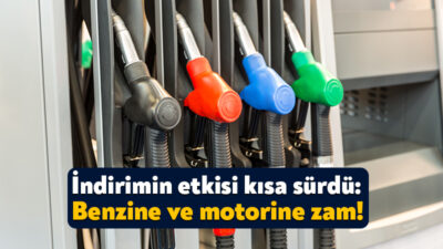 22 Ekim Salı günü benzin ve motorine gelen indirim kısa