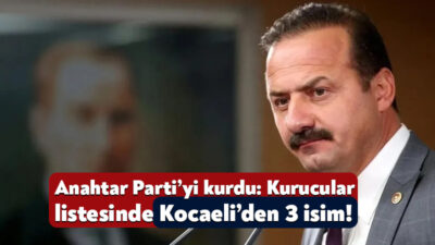 İYİ Parti eski milletvekili Yavuz Ağıralioğlu partisini kurdu. Anahtar Parti
