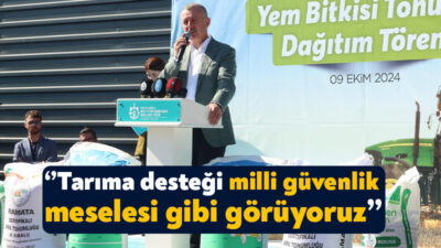 Başkan Büyükakın, son 5 yılda tarıma yapılan yatırımın altyapı, ulaşım