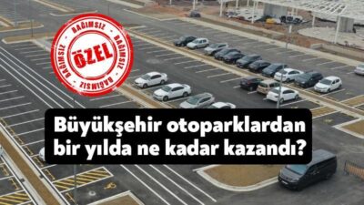 Kocaeli Büyükşehir Belediyesi’nin 2023 yılında otopark işletmelerinden toplam 188 bin