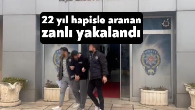 Kocaeli'de 7 ayrı suçtan aranan ve 22 yıl kesinleşmiş hapis