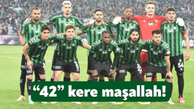Trendyol 1.Lig’in 12.haftasında Kocaelispor Sakaryaspor’u 1-0 yendi. Yeşil siyahlılar 42