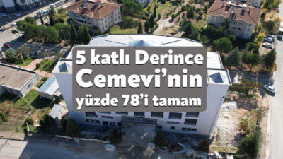 Büyükşehir’in Derince Sopalı Mahallesinde yapımına başladığı İmam Zeynel Abidin Cemevi