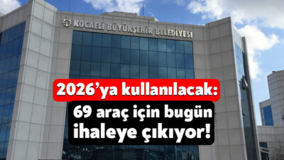 Kocaeli Büyükşehir Belediyesi, şehrin tüm ilçelerinde iki yıl boyunca kullanılmak