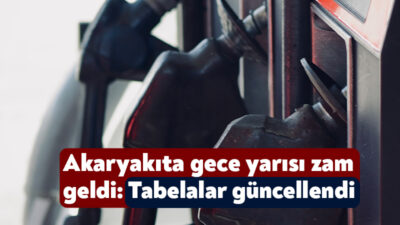 Brent petrol ve döviz kurunda yaşanan gelişmeler akaryakıt fiyatlarını da