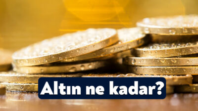 Türkiye’de ve dünyada yaşanan gelişmelerin ardından altın fiyatlarında ivme tersine
