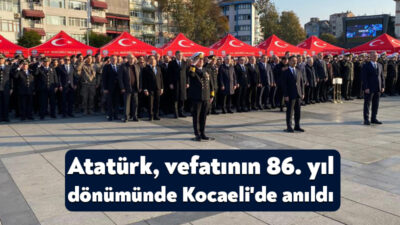 Türkiye Cumhuriyeti'nin kurucusu Gazi Mustafa Kemal Atatürk, vefatının 86. yıl