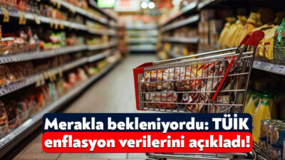 TÜİK enflasyon verilerini açıkladı. Buna göre, yıllık enflasyon yüzde 48,58,