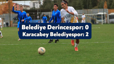 TFF 2. Lig Kırmızı Grup 12. haftasında Belediye Derincespor evinde