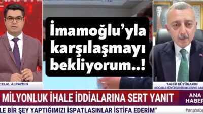 İstanbul Büyükşehir Belediyesi Ekrem İmamoğlu, kendisine 'Ahmak' diyen Kocaeli Büyükşehir