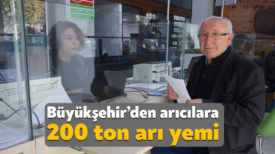 Büyükşehir, arıların beslenmesinde kullanmaları amacıyla yaklaşık 850 arıcıya yüzde 50