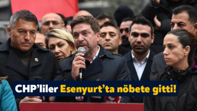 CHP Kocaeli İl Örgütü ve belediye başkanları Esenyurt’ta süren demokrasi