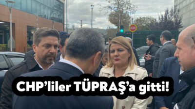 Türkiye’nin en büyük sanayi kuruluşu olan TÜPRAŞ’ta bugün öğle saatlerinde